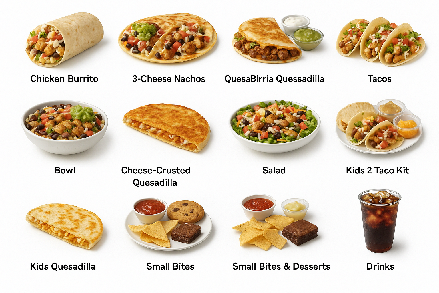 Qdoba menu 2025